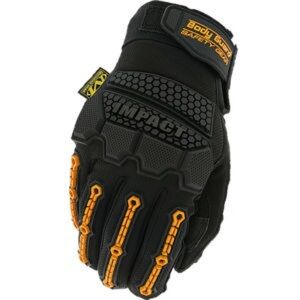 S Pro 353 Series Black Synthetic Leather Body Guard Gloves